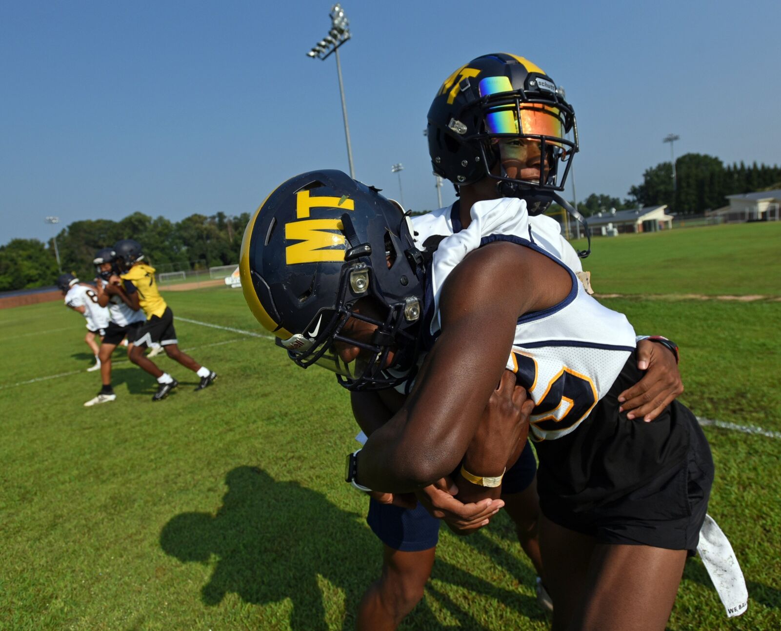 Mount Tabor football first day